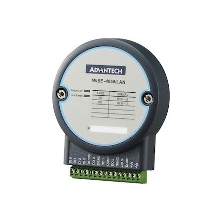 Advantech 4-ch DI and 4-ch DO IoT Ethernet I/O Module WISE-4050LAN-B